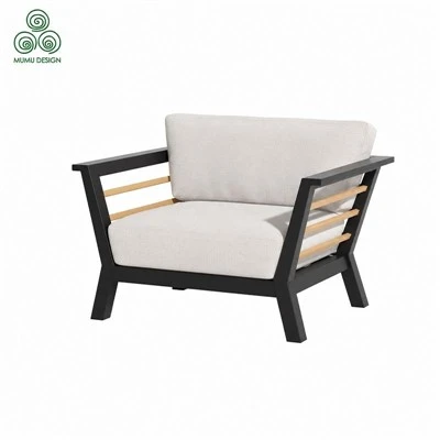 Plysj utendørs sofa